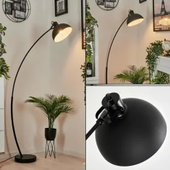 Lampadaire Recife Noir, 1 lumière