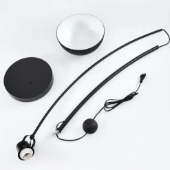 Lampadaire Recife Noir, 1 lumière