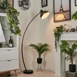 Lampadaire Recife Noir, 1 lumière