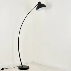 Lampadaire Recife Noir, 1 lumière