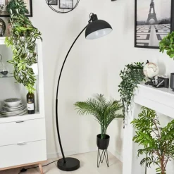 Lampadaire Recife Noir, 1 lumière