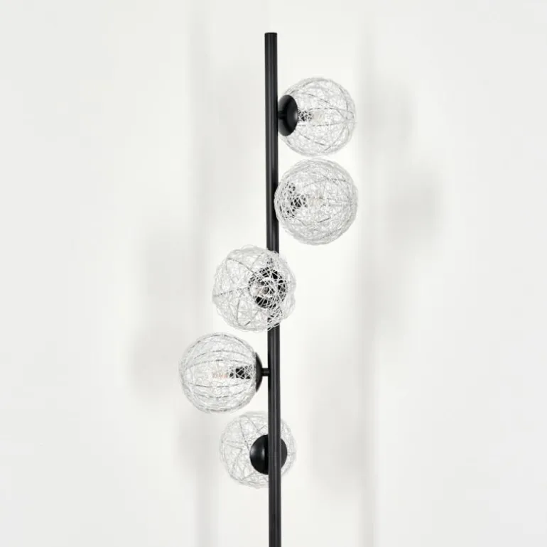 Lampadaire Remaisnil Argenté, 5 lumières