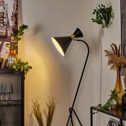 Lampadaire Rinkila Noir, 1 lumière