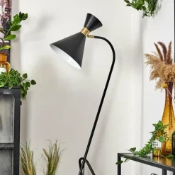 Lampadaire Rinkila Noir, 1 lumière