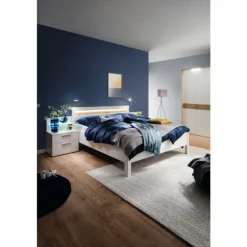 Lampadaire SCHÖNER-WOHNEN-Kollektion Pina Nickel mat, 3 lumières
