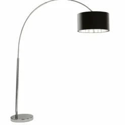 Lampadaire Searchlight ARCS Chrome, 1 lumière