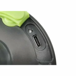 Lampadaire solaire d'extérieur Lutec Pops LED Noir