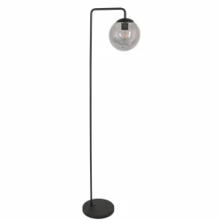 Lampadaire Steinhauer Bollique Noir, 1 lumière