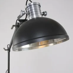 Lampadaire Steinhauer Brooklyn Noir, 1 lumière