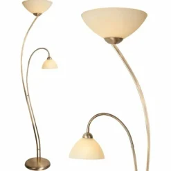 Lampadaire Steinhauer CAPRI Bronze, 2 lumières