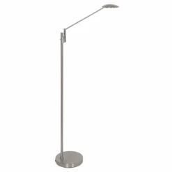 Lampadaire Steinhauer Daphne LED Acier brossé, 1 lumière