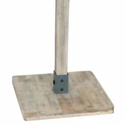 Lampadaire Steinhauer Gearwood Gris, Bois clair, 2 lumières