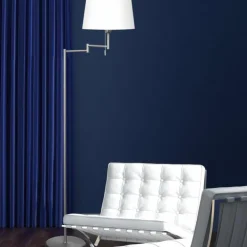 Lampadaire Steinhauer MEXLITE Acier inoxydable, 1 lumière