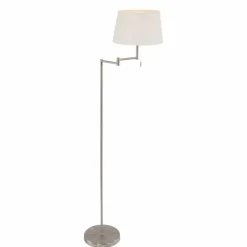 Lampadaire Steinhauer MEXLITE Acier inoxydable, 1 lumière