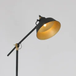 Lampadaire Steinhauer Mexlite Noir, 1 lumière