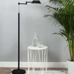 Lampadaire Steinhauer Mexlite LED Noir, 1 lumière