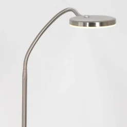 Lampadaire Steinhauer Platu LED Acier inoxydable, 1 lumière
