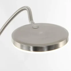 Lampadaire Steinhauer Platu LED Acier inoxydable, 1 lumière