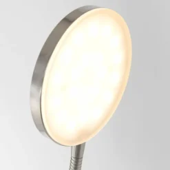 Lampadaire Steinhauer Platu LED Acier inoxydable, 1 lumière