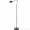 Lampadaire Steinhauer Platu LED Noir, 1 lumière
