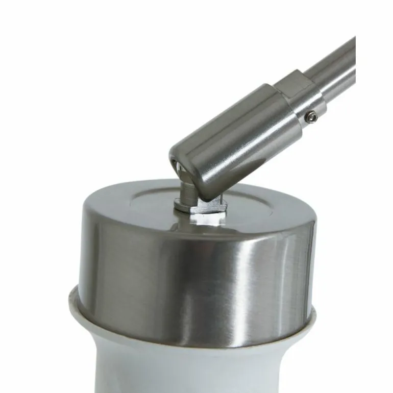 Lampadaire Steinhauer Prestige Chic Acier brossé, 1 lumière