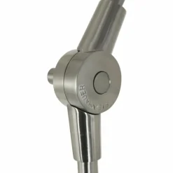 Lampadaire Steinhauer Prestige Chic Acier brossé, 1 lumière