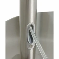 Lampadaire Steinhauer Prestige Chic Acier brossé, 1 lumière