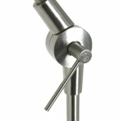 Lampadaire Steinhauer Prestige Chic Acier brossé, 1 lumière