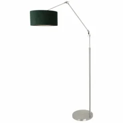 Lampadaire Steinhauer Prestige Chic Acier brossé, 1 lumière