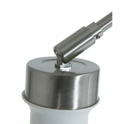 Lampadaire Steinhauer Prestige Chic Acier brossé, 1 lumière