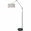Lampadaire Steinhauer Prestige Chic Noir, 1 lumière