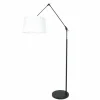 Lampadaire Steinhauer Prestige Chic Noir, 1 lumière