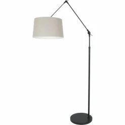Lampadaire Steinhauer Prestige Chic Noir, 1 lumière
