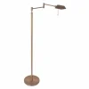 Lampadaire Steinhauer Retina LED Bronze, 1 lumière
