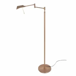 Lampadaire Steinhauer Retina LED Bronze, 1 lumière