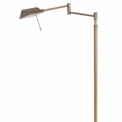Lampadaire Steinhauer Retina LED Bronze, 1 lumière