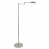 Lampadaire Steinhauer Retina LED Acier inoxydable, 1 lumière