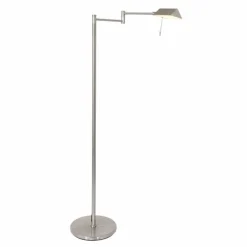 Lampadaire Steinhauer Retina LED Acier inoxydable, 1 lumière