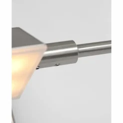 Lampadaire Steinhauer Retina LED Acier inoxydable, 1 lumière