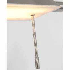Lampadaire Steinhauer Retina LED Acier inoxydable, 1 lumière