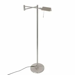 Lampadaire Steinhauer Retina LED Acier inoxydable, 1 lumière