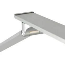 Lampadaire Steinhauer Serenade LED Acier inoxydable, Blanc, 1 lumière
