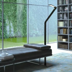 Lampadaire Steinhauer Serenade LED Noir, Blanc, 1 lumière