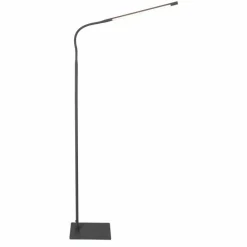 Lampadaire Steinhauer Serpent LED Noir, 1 lumière