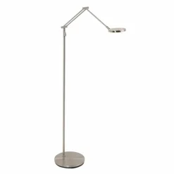 Lampadaire Steinhauer Soleil LED Acier brossé, 1 lumière