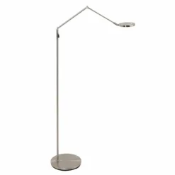 Lampadaire Steinhauer Soleil LED Acier brossé, 1 lumière