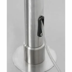 Lampadaire Steinhauer Sparkled Light Acier brossé, 1 lumière