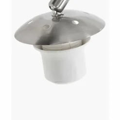 Lampadaire Steinhauer Sparkled Light Acier brossé, 1 lumière