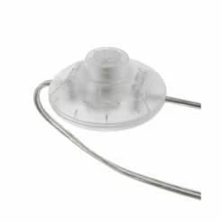 Lampadaire Steinhauer Sparkled Light Acier brossé, 1 lumière