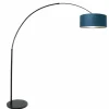 Lampadaire Steinhauer Sparkled Light Noir, 1 lumière